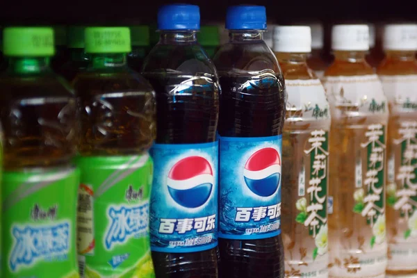 Hlavní Hongkongský Čaj Tingyi Caymanské Ostrovy Holding Corp Pepsi Cola — Stock fotografie