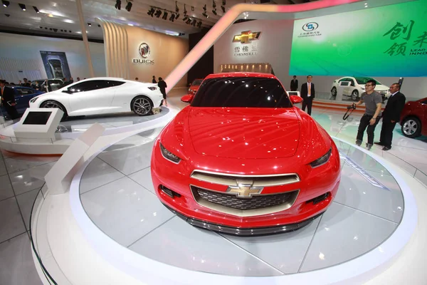 Chevrolet Code 130R Concept Seen Display 12Th Beijing International Automotive — Stock Photo, Image