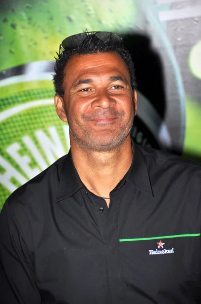 Estrella Holandesa Fútbol Ruud Gullit Posa Evento Promocional Durante Trofeo —  Fotos de Stock