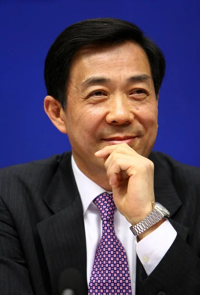 File Xilai Entonces Ministro Comercio China Hijo Del Viceprimer Ministro — Foto de Stock