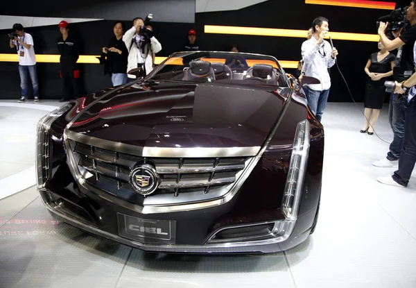 Cadillac Ciel Concept Jest Widziany Wystawie Podczas Pekin Międzynarodowa Wystawa — Zdjęcie stockowe