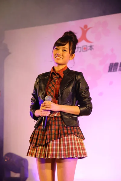 Atsuko Maeda Přezdívaná Acchan Japonské Ženské Idol Group Akb48 Vyobrazen — Stock fotografie