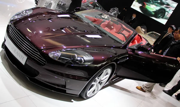 Aston Martin Dbs Volante Dragon China Limited Edition Visto Exposição — Fotografia de Stock