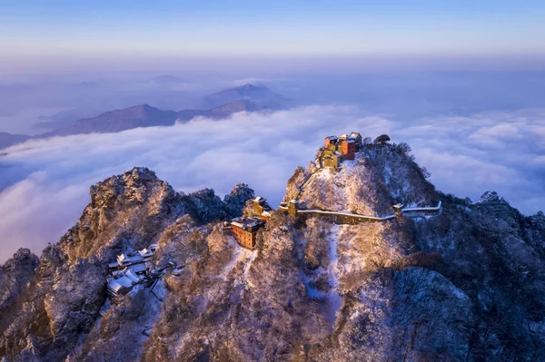 Landscape Taihe Palace Stonewalled Forbidden City Tianzhu Peak Sky Pillar — Stock Photo, Image