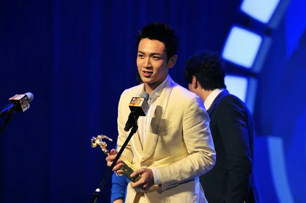 Actor Taiwanés Chen Tung Asiste 12ª Ceremonia Del Premio Chinese —  Fotos de Stock