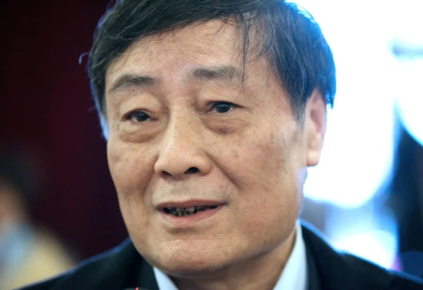 Zong Qinghou Gründer Und Vorsitzender Der Wahaha Group Wird Nach — Stockfoto
