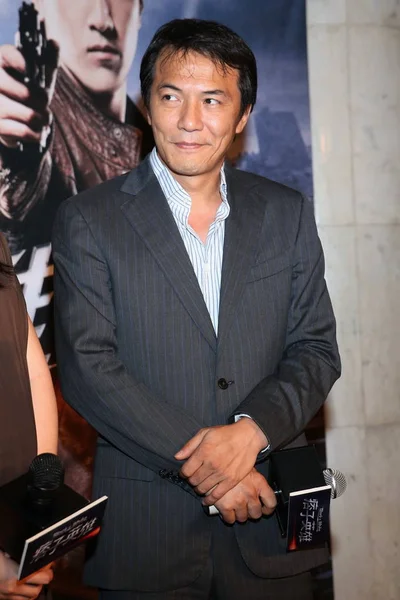 Taiwanese Directeur Leon Dai Vormt Bij Grand Premiere Van Yueh — Stockfoto
