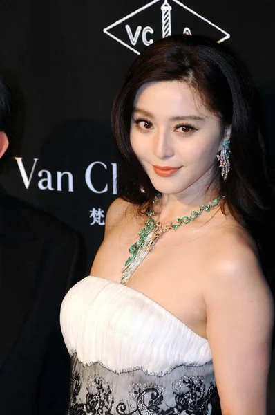 Die Chinesische Schauspielerin Fan Bingbing Ist Während Einer Modeparty Von — Stockfoto