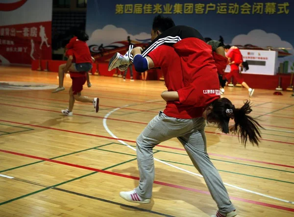 Çin Çiftler Shenzhen City Güney Chinas Guangdong Eyaleti Ekim 2012 — Stok fotoğraf