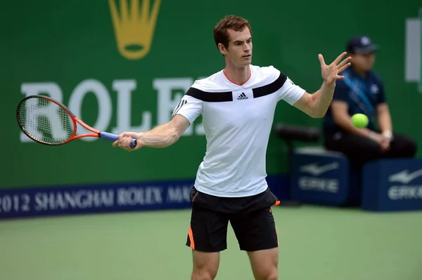 Andy Murray Van Schotland Neemt Deel Aan Een Training Ter — Stockfoto