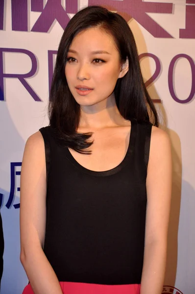 Chinese Actress Pictured Award Ceremony Beijing China May 2012 — Stock Photo, Image