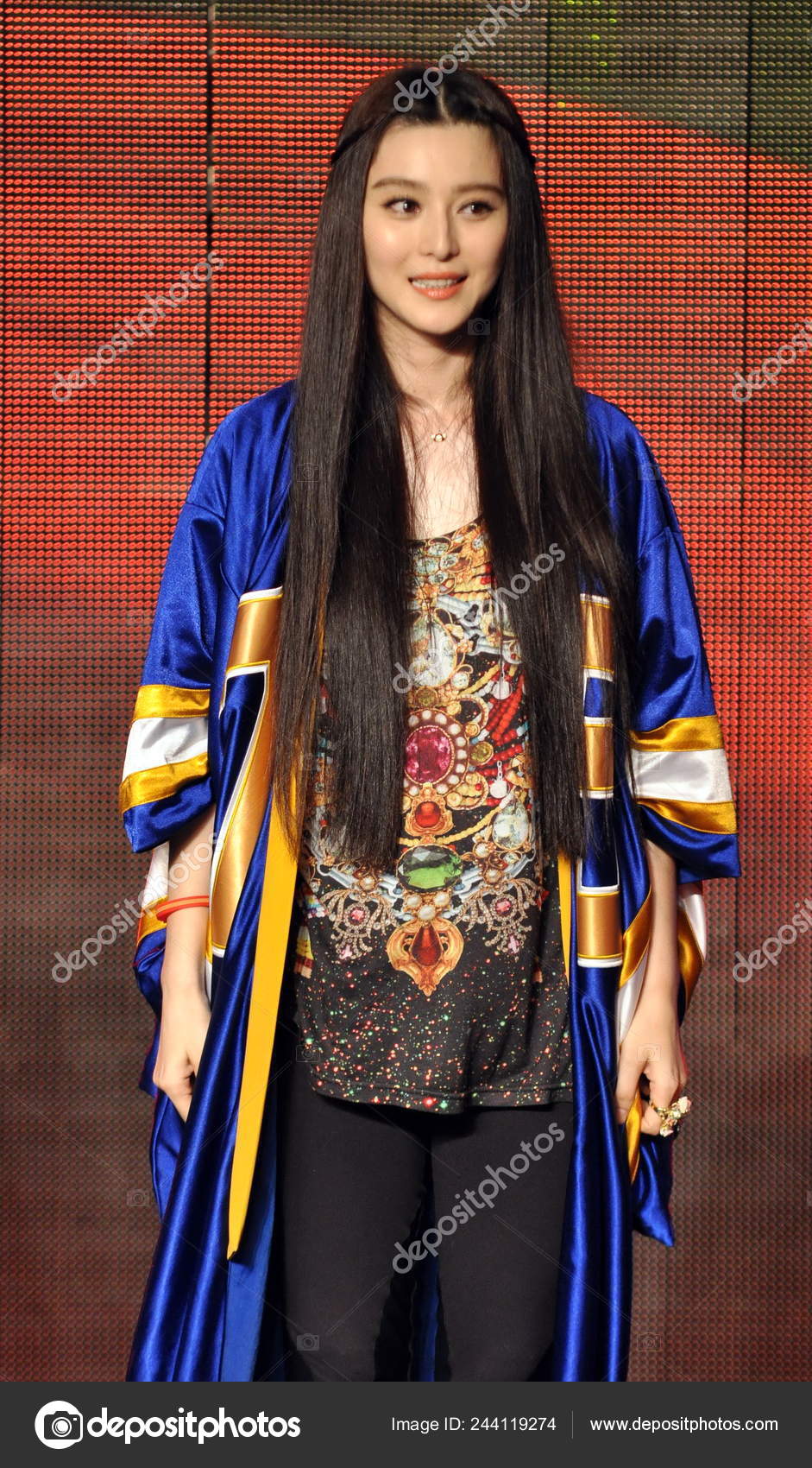 Chinese Actress Fan Bingbing Poses Promotional Event Adidas Beijing