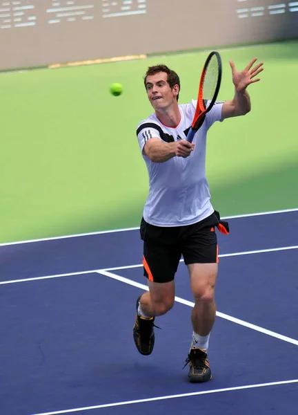 Andy Murray Escocia Participa Una Sesión Entrenamiento Preparación Para Torneo — Foto de Stock