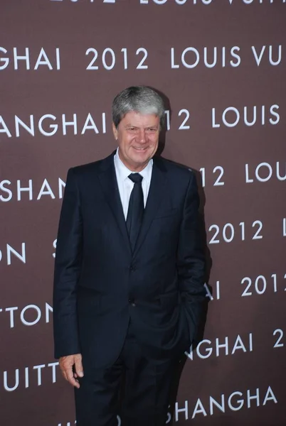Yves Carcelle Presidente Ceo Louis Vuitton Posa Alfombra Roja Antes — Foto de Stock