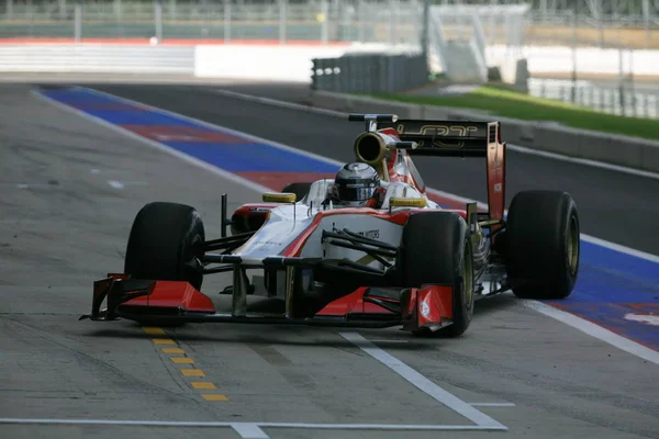 Piloto Chinês Fórmula Qing Hua Qinghua Hrt Formula One Team — Fotografia de Stock