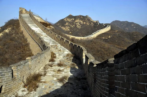Landskap Muren Peking Kina Juli 2007 — Stockfoto