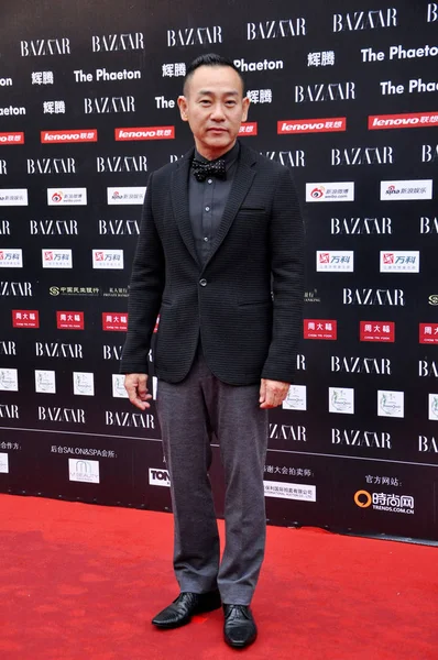 Cantante Actor Hong Kong Bowie Lam Yee Posa Alfombra Roja — Foto de Stock