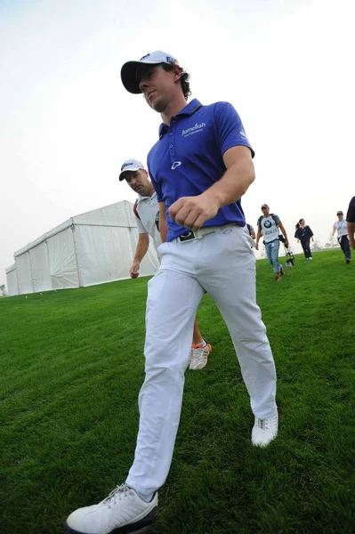 Rory Mcilroy Irlanda Norte Caminha Durante Rodada Final Torneio Golfe — Fotografia de Stock