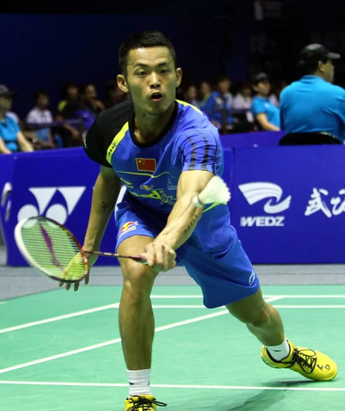 Chinas Lin Dan Devuelve Una Oportunidad Contra Daren Liew Malasia — Foto de Stock