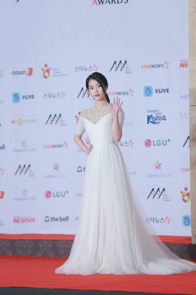 Sydkoreansk Sångerska Och Skådespelerska Lee Eun Professionellt Känd Som Poser — Stockfoto