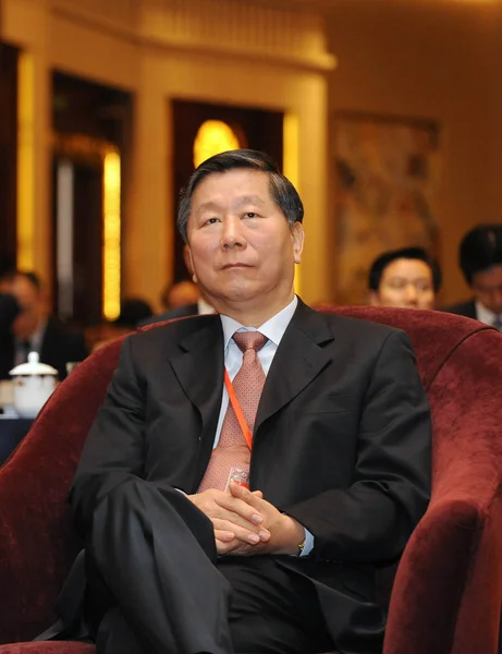 Shang Fulin Voorzitter Van China Banking Regulatory Commission Afgebeeld 2012 — Stockfoto