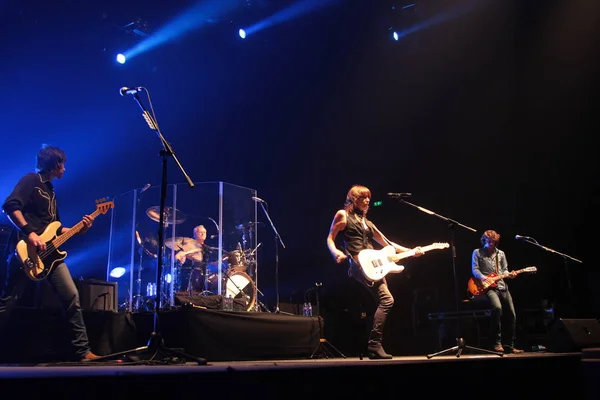 Britse Rock Band Pretenders Presteren Als Band Hold Concert Hong — Stockfoto