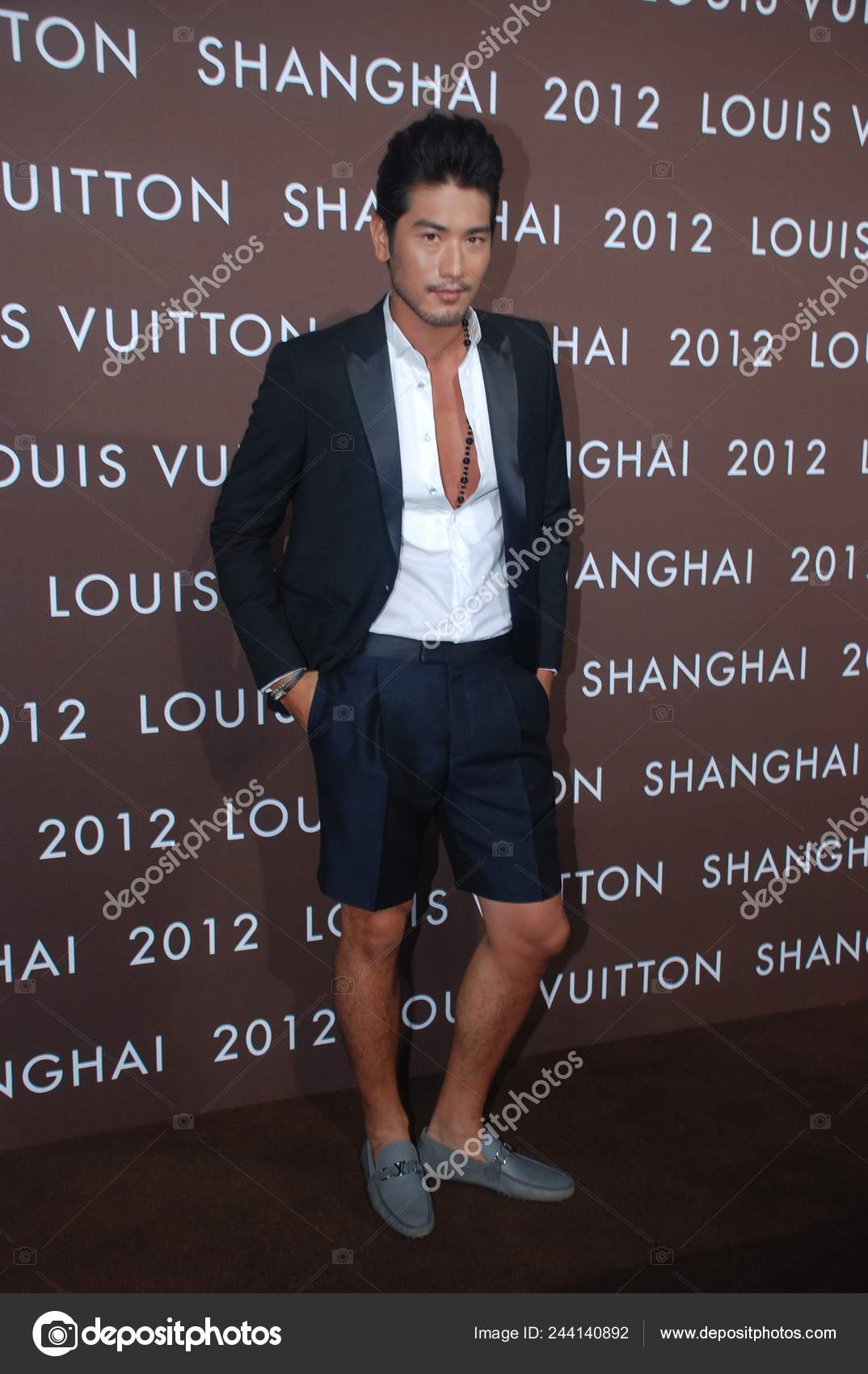 Actor Huang Xiaoming attends Louis Vuitton flagship store opening News  Photo - Getty Images