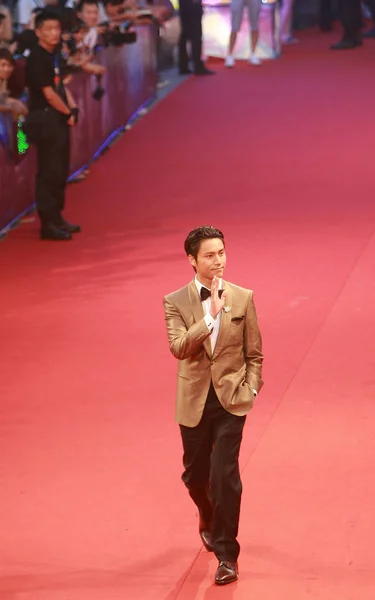 Chinese Acteur Chen Kun Afgebeeld Tijdens Wereldwijde Première Ceremonie Van — Stockfoto