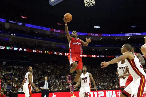 Chris Paul Los Angeles Clippers Top Salta Para Anotar Contra — Foto de Stock