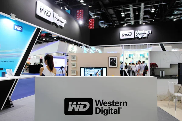 Utsikt Över Western Digital Monter Den 2012 Macworld Iworld Expo — Stockfoto