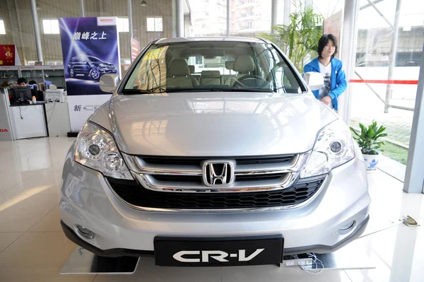 Honda Till Salu Butik Shanghai Kina Mars 2011 — Stockfoto