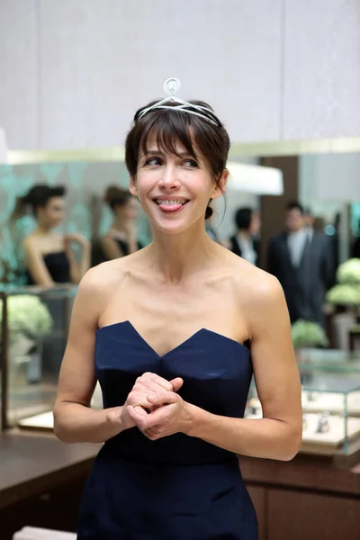 Aktris Prancis Sophie Marceau Menghadiri Upacara Pembukaan Toko Perhiasan Chaumet — Stok Foto