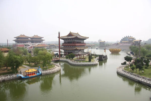 Arkiv Över Millennium City Park Kaifeng City Centrala Chinas Henan — Stockfoto