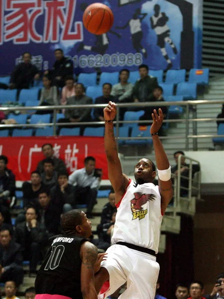 Tracy Mcgrady Qingdao Orlů Nejvyšší Střílí Proti American All Stars — Stock fotografie