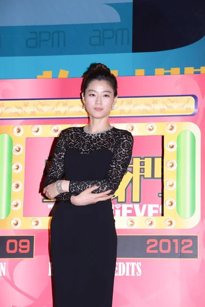 Sydkoreansk Skådespelerska Jeon Hyun Även Känd Som Gianna Jun Poser — Stockfoto