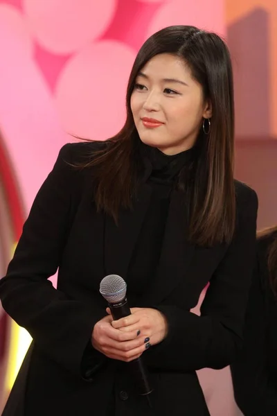 Νοτιοκορεατική Ηθοποιός Jeon Hyun Παρακολουθεί Την Ψυχαγωγία Show Όλα Δείχνουν — Φωτογραφία Αρχείου