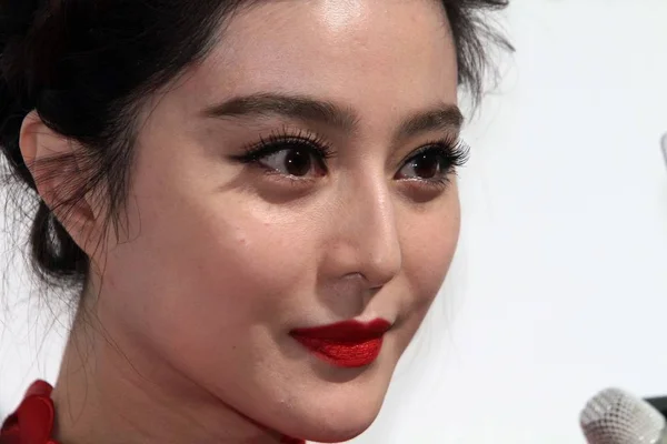 Actrice Chinoise Fan Bingbing Est Photographiée Lors Cérémonie 50E Anniversaire — Photo