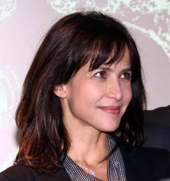 Actriz Francesa Sophie Marceau Asiste Ceremonia Apertura Boutique Joyas Chaumet — Foto de Stock