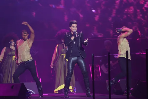Sänger Adam Lambert Tritt Während Des Hennessy Artistry Concert Shanghai — Stockfoto