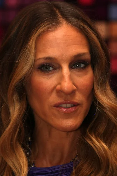 Actress Sarah Jessica Parker Speaks Press Conference Ice Themed Ceremony — Stock Photo, Image