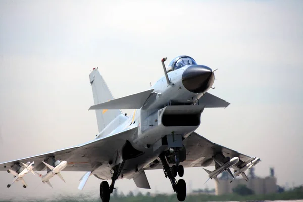 Datei Ansicht Eines Kampfjets Peking China August 2009 — Stockfoto