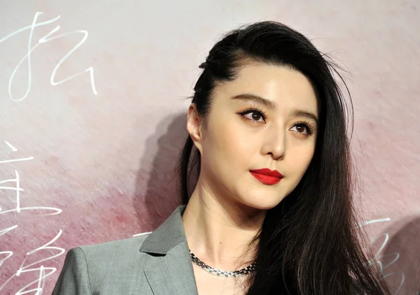 Atriz Chinesa Fan Bingbing Participa Estreia Filme Buddha Mountain Pequim — Fotografia de Stock