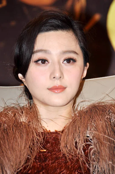 Die Chinesische Schauspielerin Fan Bingbing Nimmt Einer Pressekonferenz Zum Film — Stockfoto