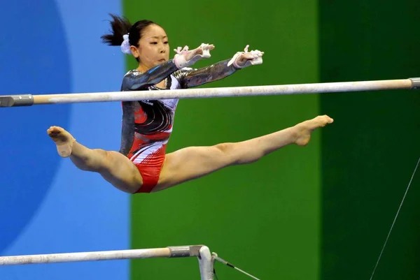 Medalhista Prata Mai Yamagishi Japão Compete Competição Geral Ginástica Feminina — Fotografia de Stock