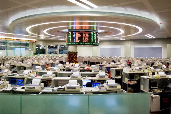 File View Hong Kong Stock Exchange Hong Kong China January — Stock Photo, Image