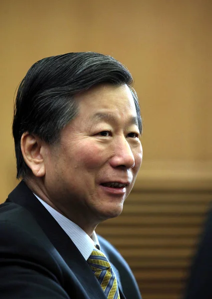 Shang Fulin Presidente Comisión Reguladora Valores China Asiste 15º Foro —  Fotos de Stock