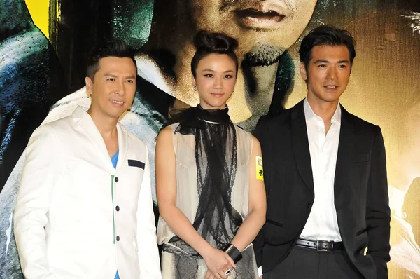 Van Links Hong Kong Actie Superster Donnie Yen Chinese Ster — Stockfoto