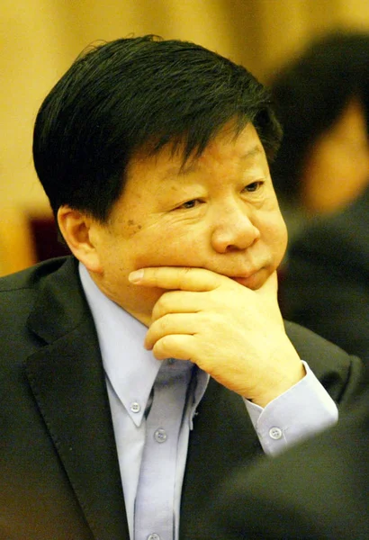 Zhang Dazhong Founder Beijing Dazhong Electrical Appliance Attends Forum Beijing — Stock Photo, Image