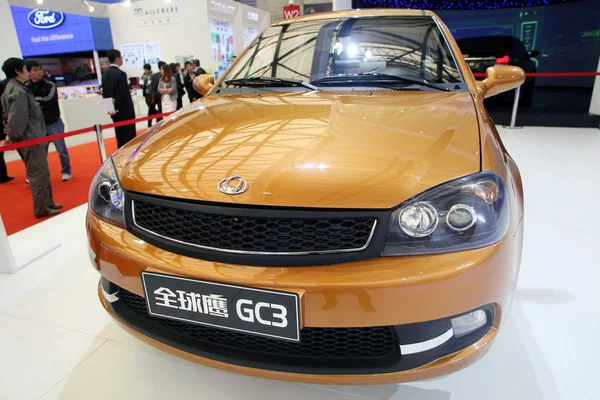 Geely Gleagle Gc3 Exhibe 14ª Exposición Internacional Industria Automotriz Shanghái — Foto de Stock