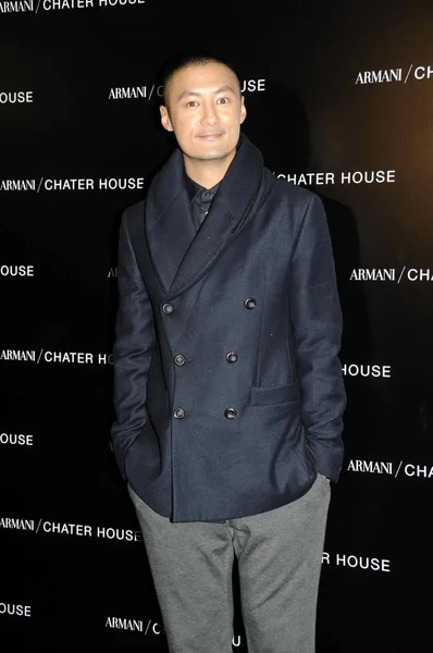 Actor Hong Kong Shawn Yue Asiste Ceremonia Apertura Una Nueva —  Fotos de Stock
